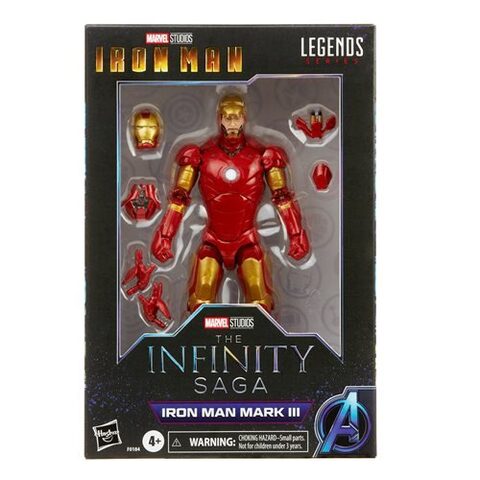 Pre-Order Hasbro Iron Man Marvel Legends Mark 3 Armor 6-inch Action Figure