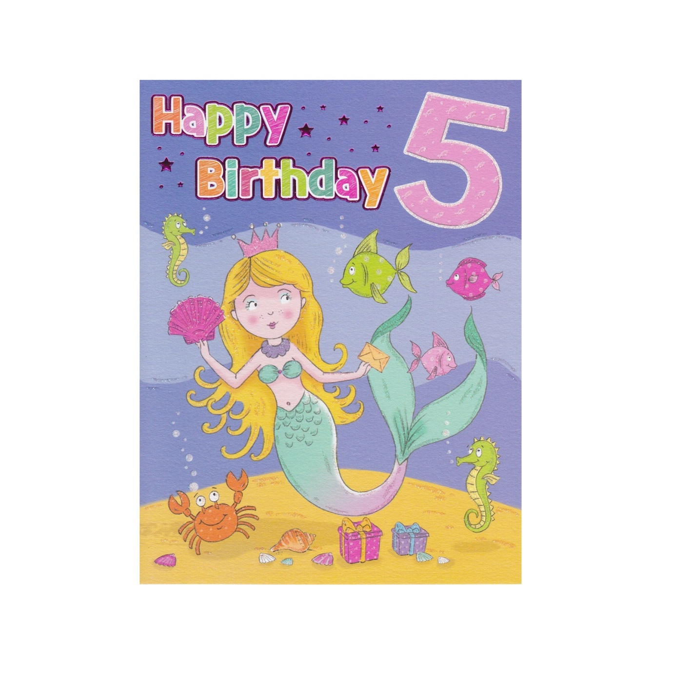 Gifts Greetings Regal Publishing Birthday Card - 5th Birthday Girl