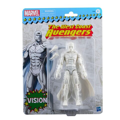 Hasbro Marvel Legends Retro Vision White 6-Inch Action Figure