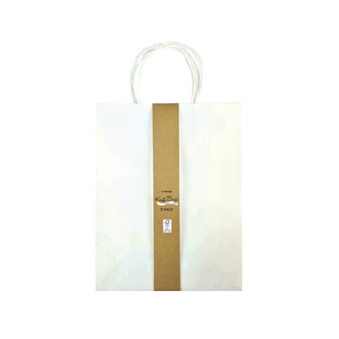 IG Design Large Kraft Bag - White