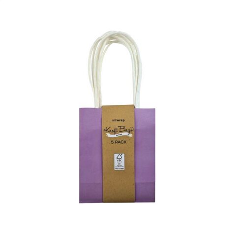 IG Design Small Kraft Bag - Purple