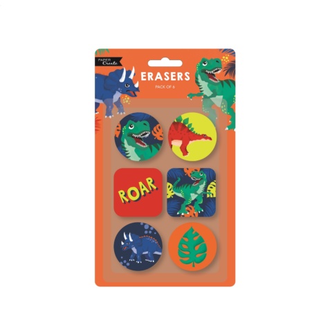 IG Design Group Erasers - Dinosaur