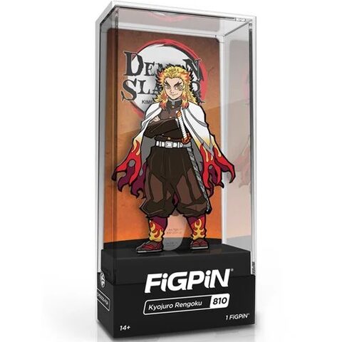Pre-Order FigPin Demon Slayer Kyojuro Rengoku FiGPiN Classic 3-In Pin