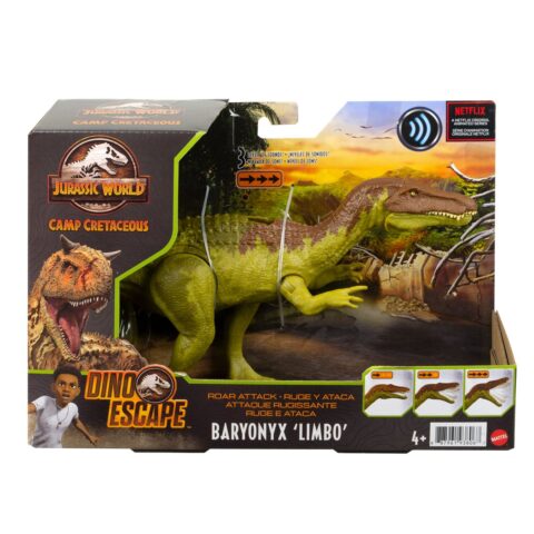 Mattel Jurassic World Baryonyx Limbo Figure