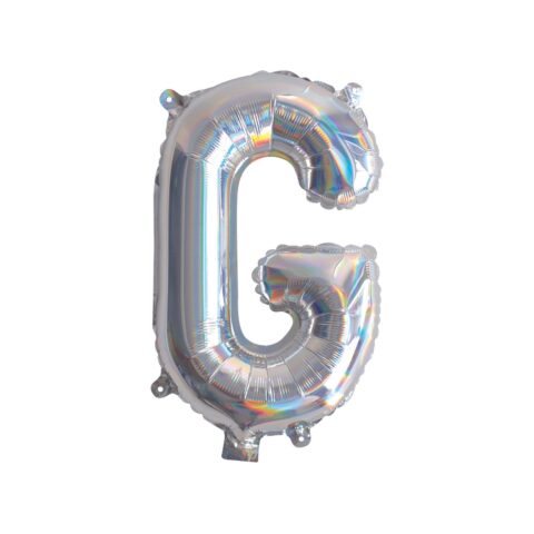 IG Design Group  35cm Iridescent Foil Balloon - Alphabet  G