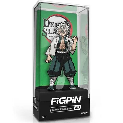 Pre-Order FigPin Demon Slayer Sanemi Shinazugawa FiGPiN Classic 3-In Pin