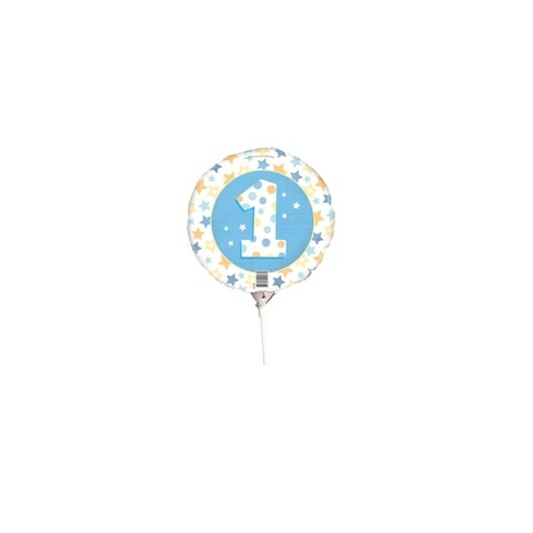 Artwrap 9 Party Foil Balloon - 1St Birthday Boy