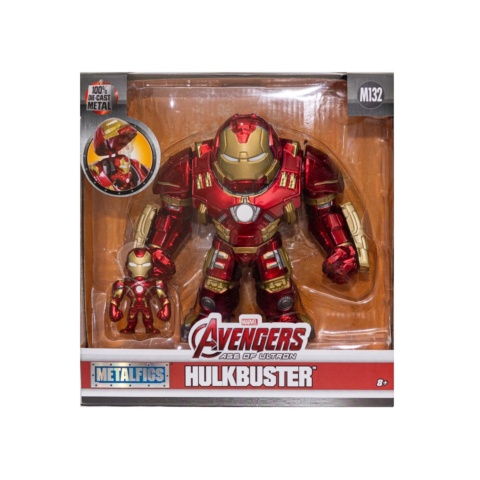 Jada Avengers Hulkbuster and Iron Man Metals Figure 2-Pack