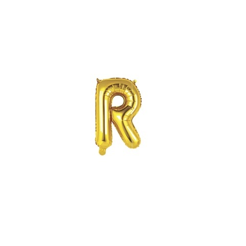 Artwrap 35 Cm Gold Party Foil Balloon - Letter R