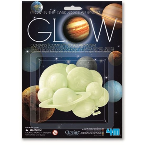 4m Glow 3D Solar System