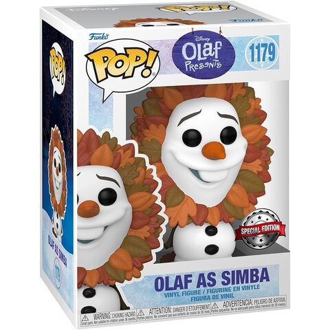 Funko POP Disney Olaf Presents 1179 Olaf As Simba