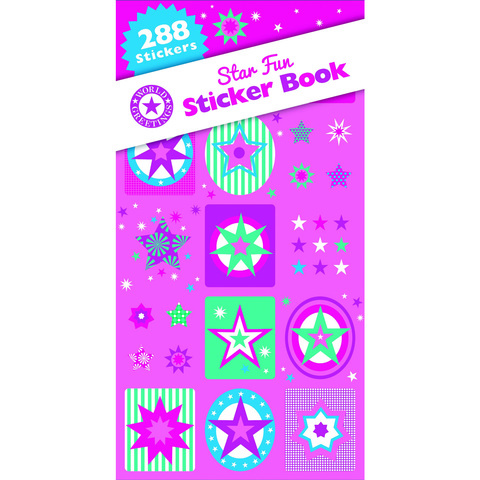 Artwrap Party Sticker Book - Star Fun