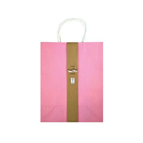 IG Design Large Kraft Bag - Pink