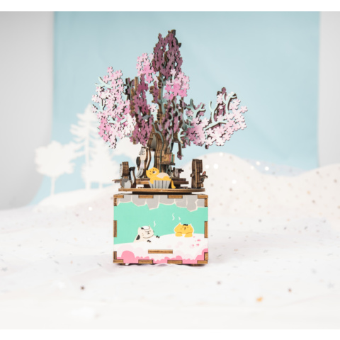 Robotime Music Box - Cherry Blossom Tree
