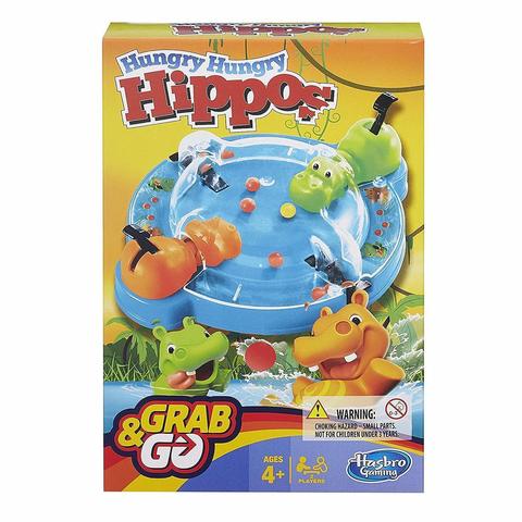 Hasbro Gaming Grab  Go Hungry Hungry Hippos
