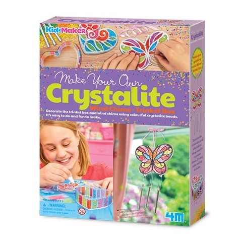 4M Make Your Own Crystalite - Wind ChimeTrinket Box