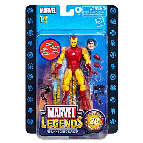 Hasbro Marvel Legends Retro Iron Man 6-Inch Action Figure