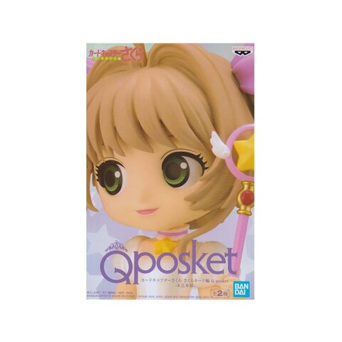 Banpresto Qposket Cardcaptor Sakura Sakura Card - Sakura Kinomoto Ver B