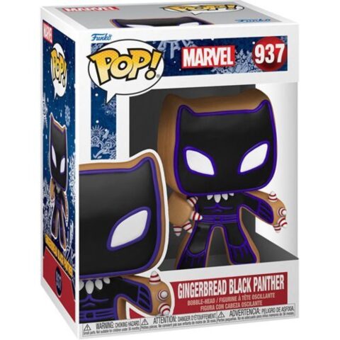 Funko POP Marvel Holiday Gingerbread 937 Black Panther