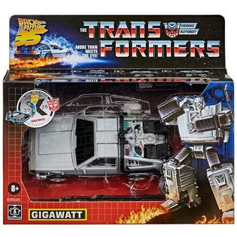Hasbro Back to the Future Transformers Mash-Up Gigawatt