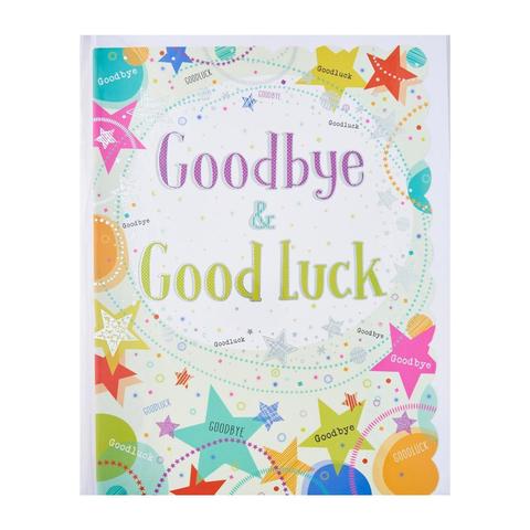 Piccadilly Farewell Card - Goodbye  Good Luck