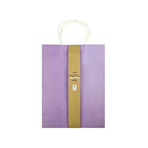 IG Design Large Kraft Bag - Purple