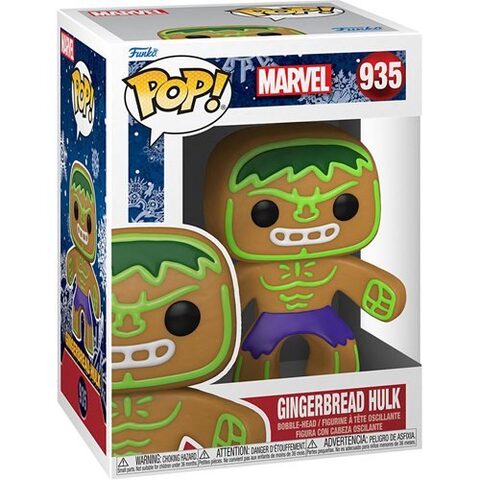 Funko POP Marvel Holiday 935 Gingerbread Hulk