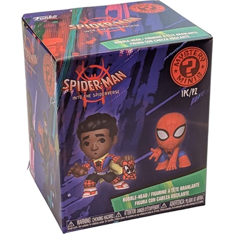 Funko Mystery Minis Spider-man Into The Spiderverse Blind Box