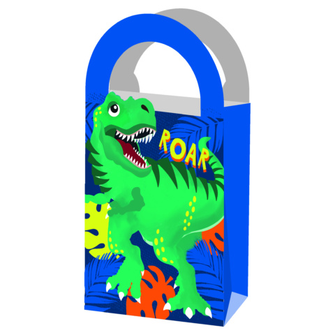 Artwrap Party Bags - Dinosaur