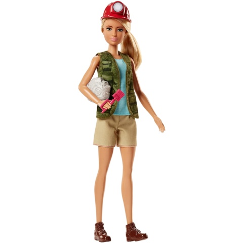 barbie paleontologist doll
