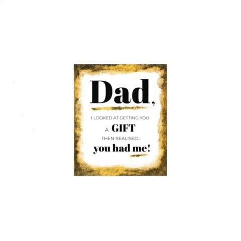 The Art Group  Fathers Day Card - Dad