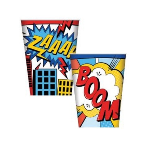 Artwrap Party Cups - Superhero