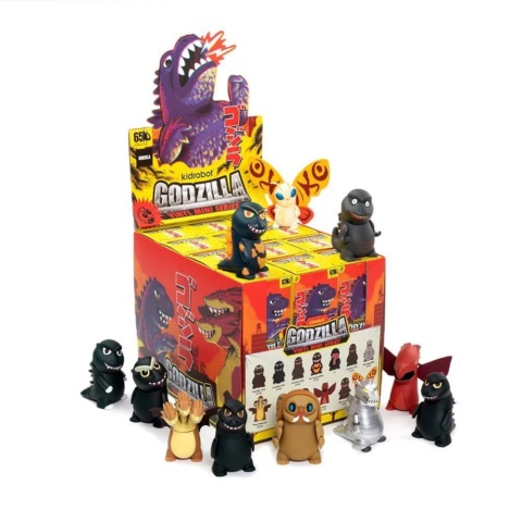 Kidrobot Godzilla King of the Monsters Mini-Figure Case