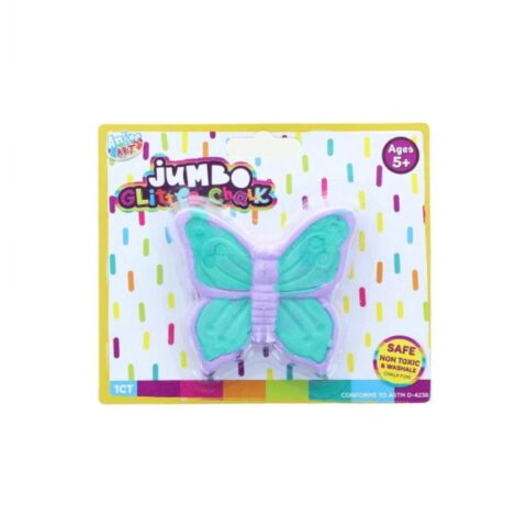 IG Design Group  Jumbo Glitter Chalk - Butterfly
