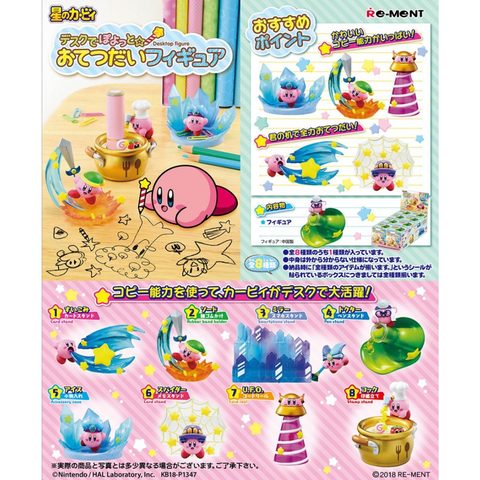 Gifts Greetings Re Ment Kirby Desk Figure Full Set Of 8