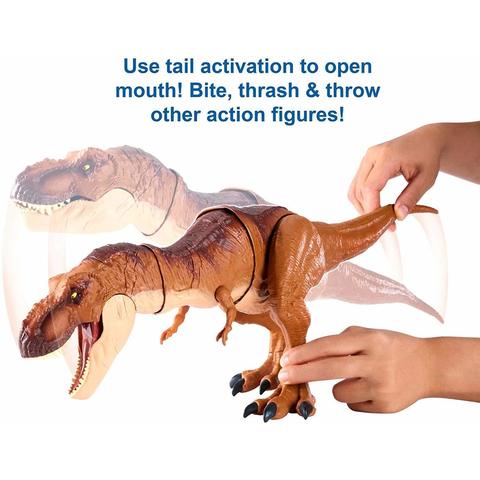 trash and throw t rex
