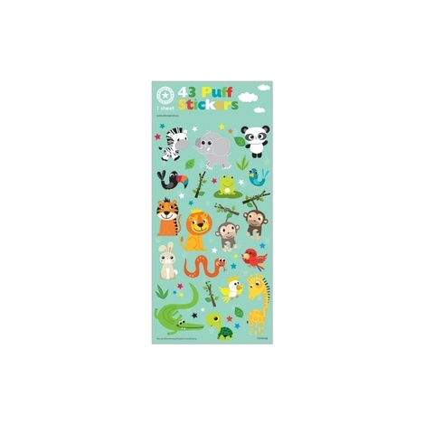 Artwrap Party Puff Stickers - Animal