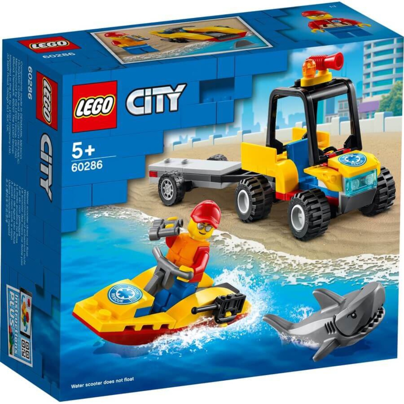 Gifts Greetings LEGO City Great Vehicles 60286 Beach Rescue ATV