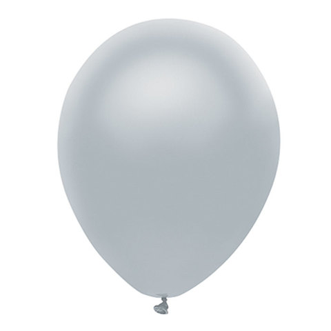 Qualatex 11 Latex Balloon - Lt Silver