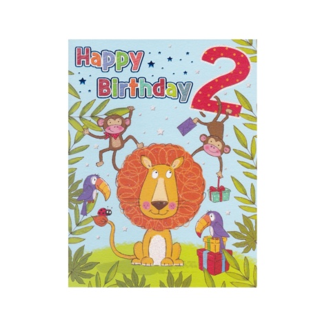 Regal Publishing Birthday Card - 2nd Birthday Boy