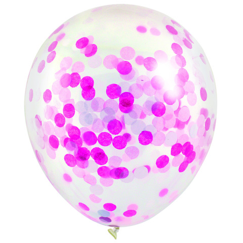 Artwrap Party Confetti Balloons - Pink
