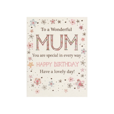Slone Graphics Birthday Card - Mum
