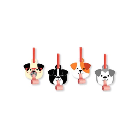 Creative Converting Dog Party Blowouts wMed