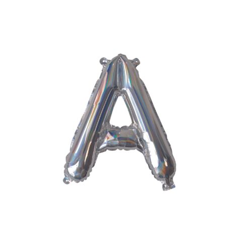 Artwrap  35cm Iridescent Party Foil Balloons - Alphabet A