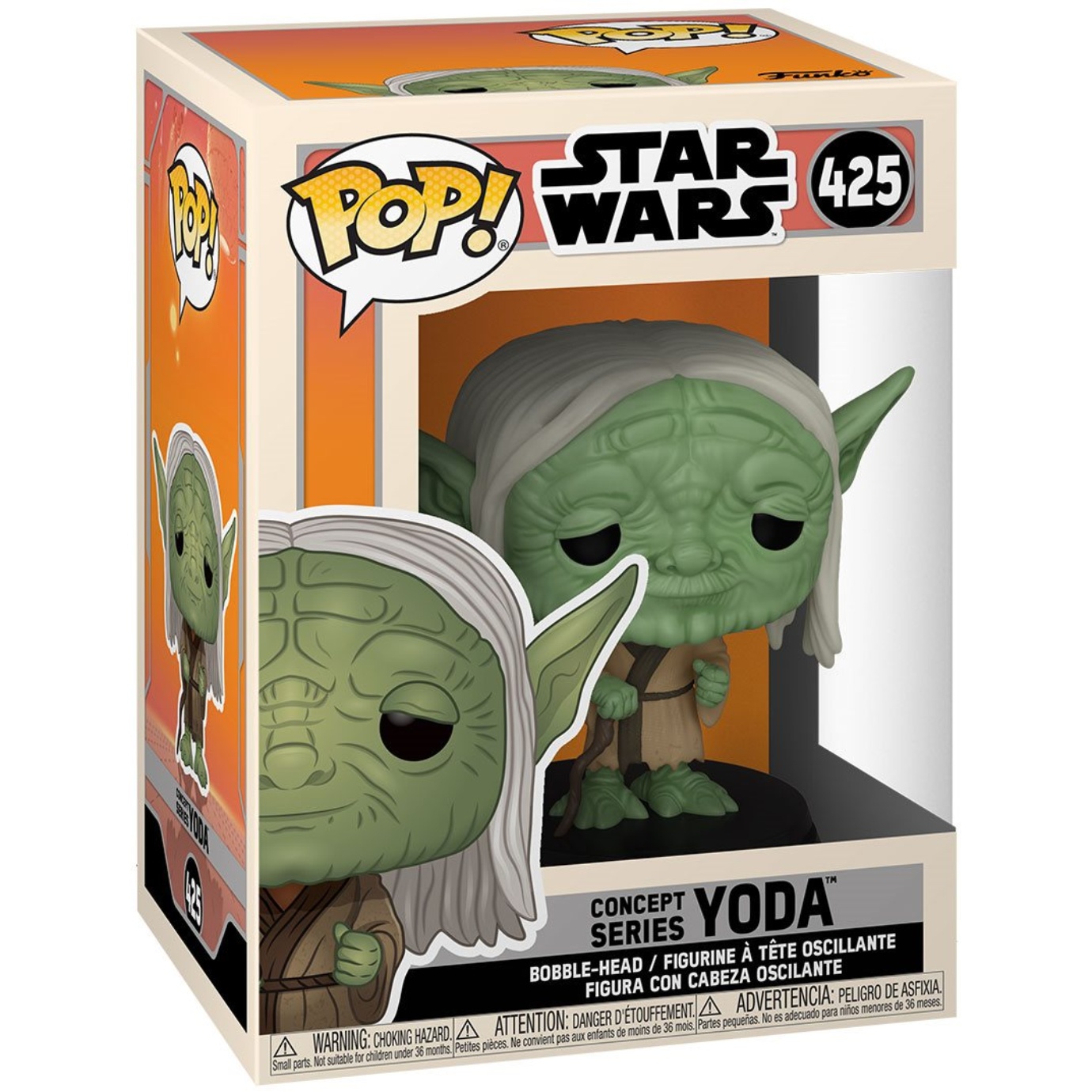 Gifts Greetings (Preorder) Funko POP Star Wars 425 Concept Series Yoda