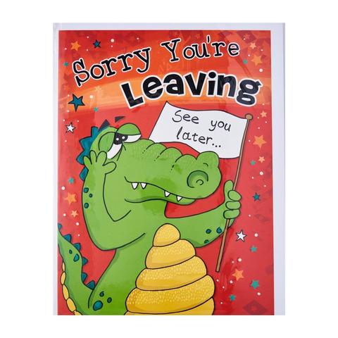Piccadilly Farewell Card - Sorry Youre Leaving See you later