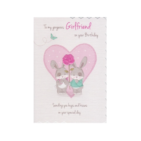 Piccadilly Birthday Card - Girlfriend