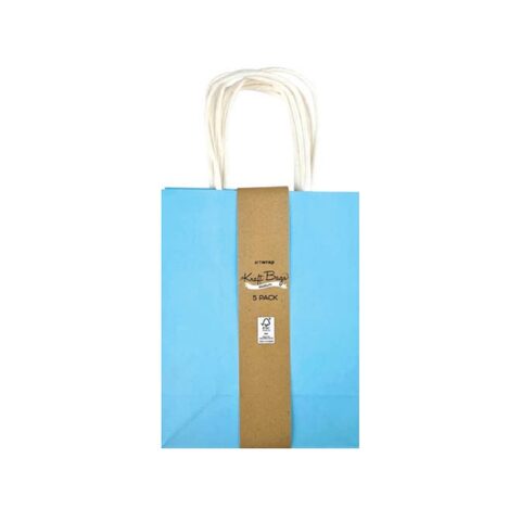 IG Design Medium Kraft Bag - Blue