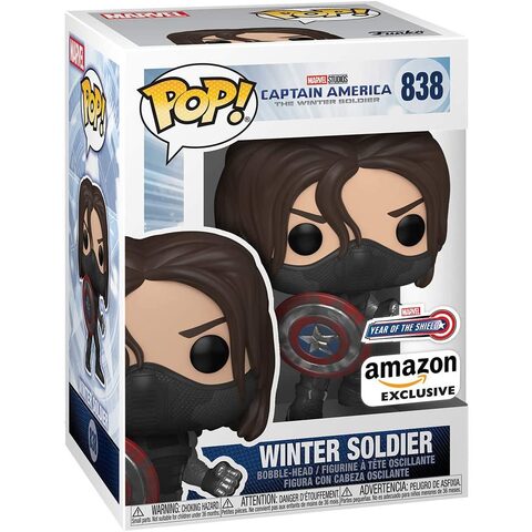 Funko POP Marvel Captain America The Winter Soldier 838 Winter Soldier Amazon Exclusive