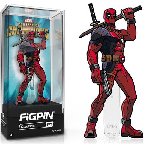 Figpin Marvel Contest of Champions Deadpool Classic 3-In Pin